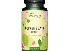 Vegavero Olive Leaf Extract (40% Oleuropein) Frunze de maslin Bio 90 Capsule